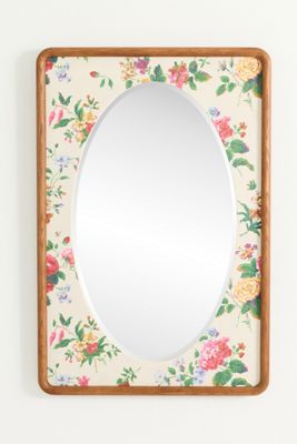 Alessia Patterned Portrait Mirror​