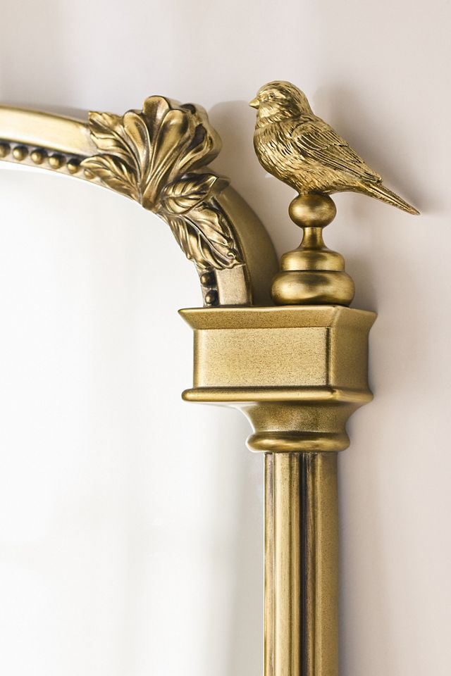 Lilou Bird Arched Floor Mirror #1