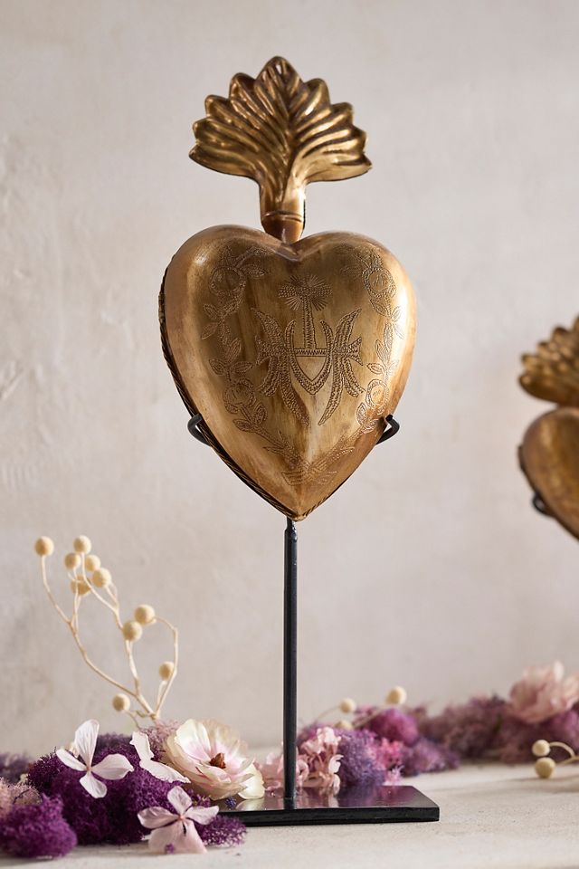 Brass Heart Curio + Stand | Terrain