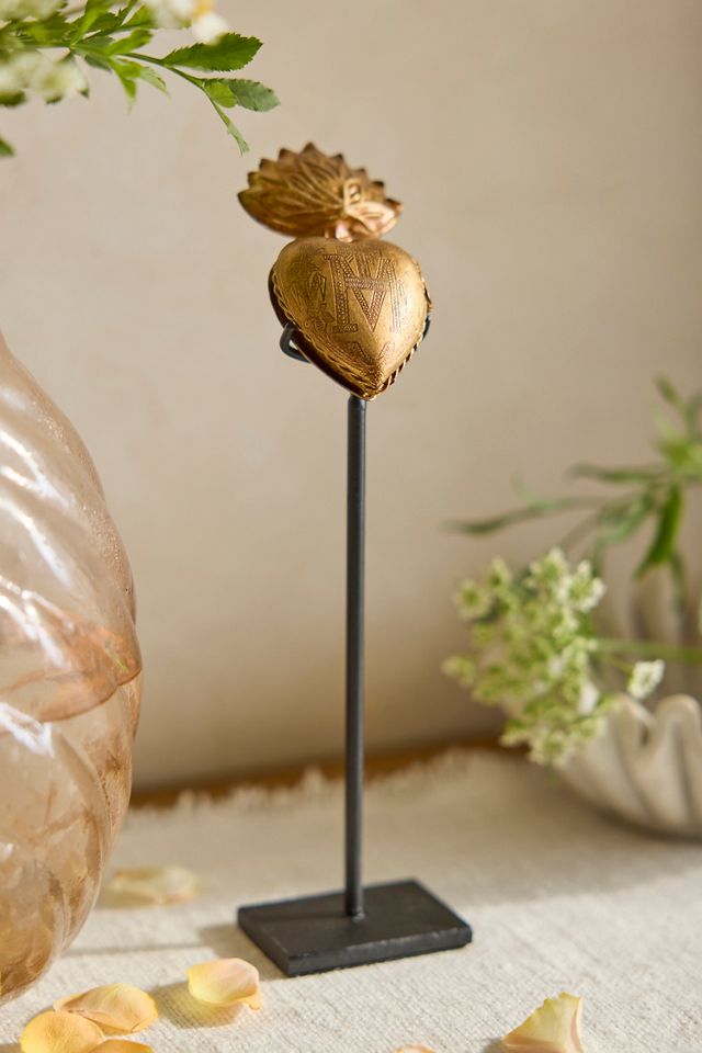Brass Heart Curio + Stand | Terrain