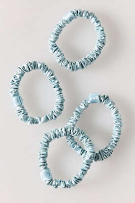 Slip Skinny Scrunchies, Set Of 4 In Blue
