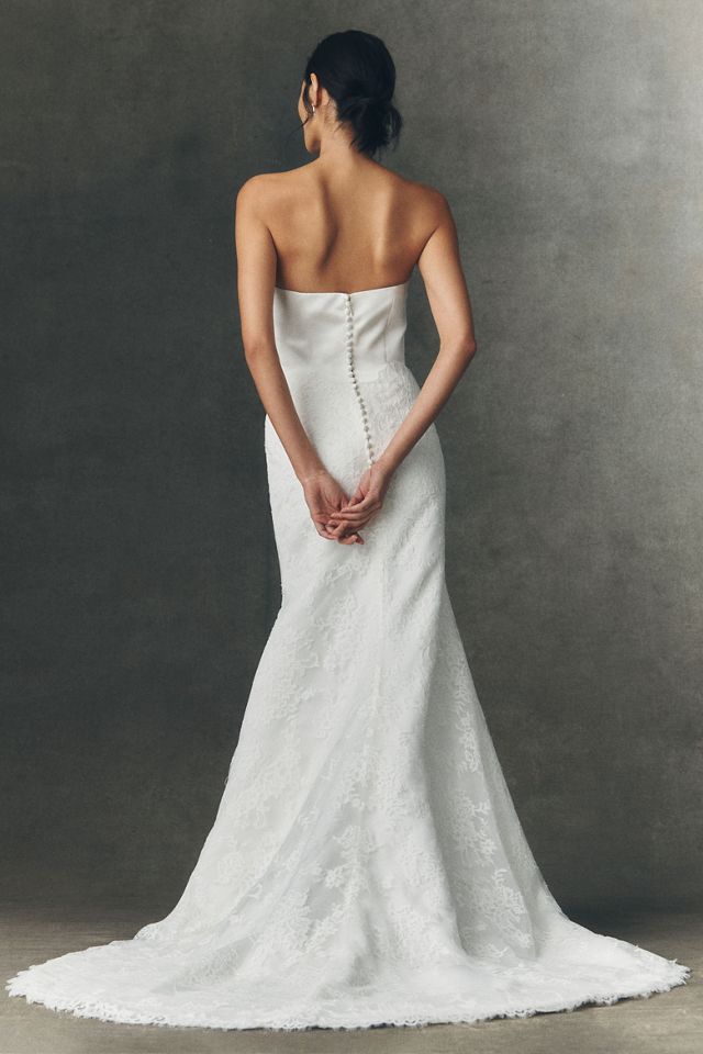 Anthropologie Weddings x Pronovias Sandey Strapless Wedding Gown #1