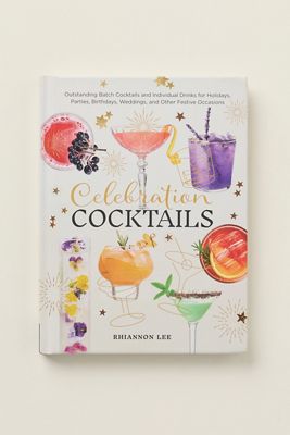 Celebration Cocktails Hardcover Book