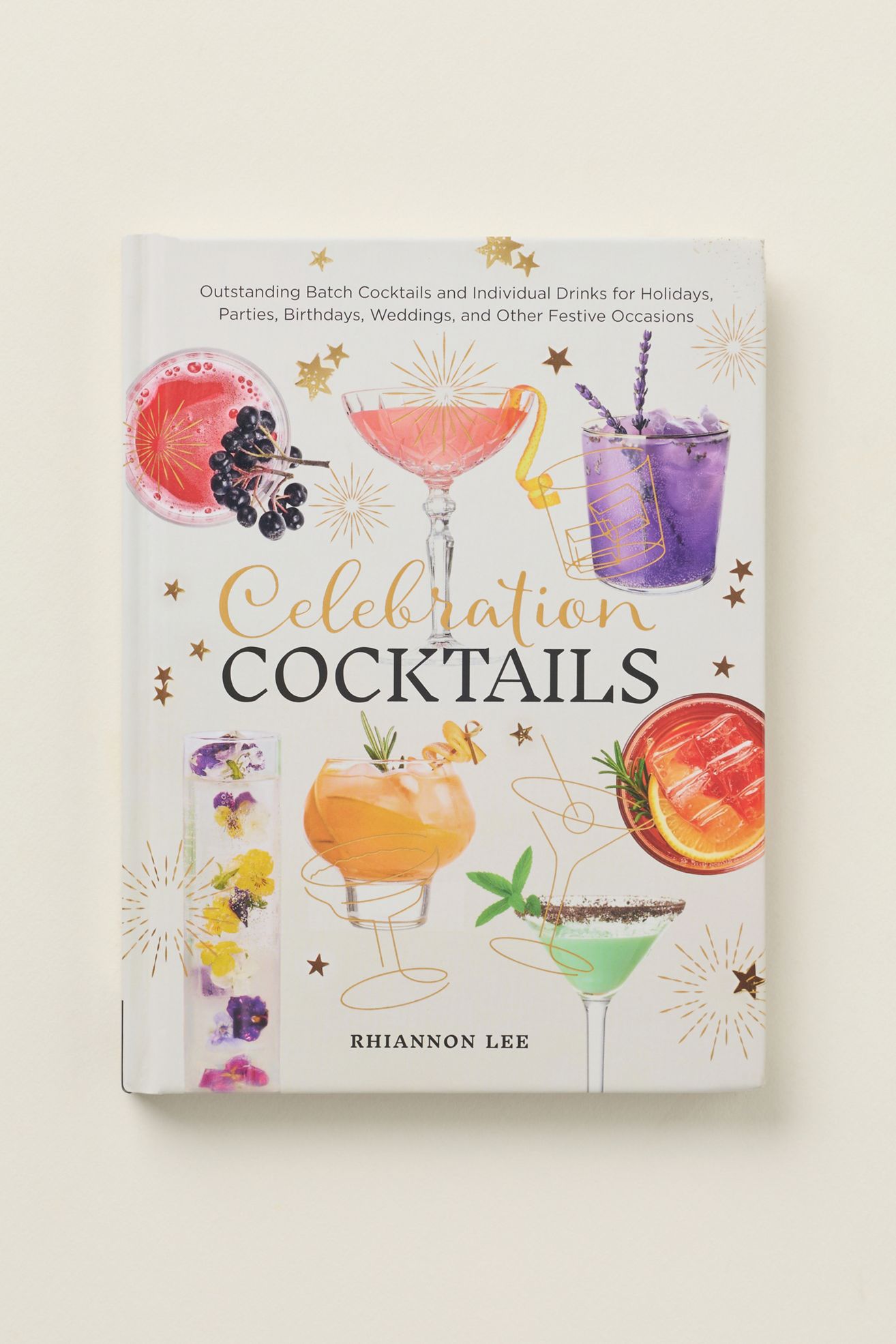 Celebration Cocktails Hardcover Book - Ivory, Standard, One Size