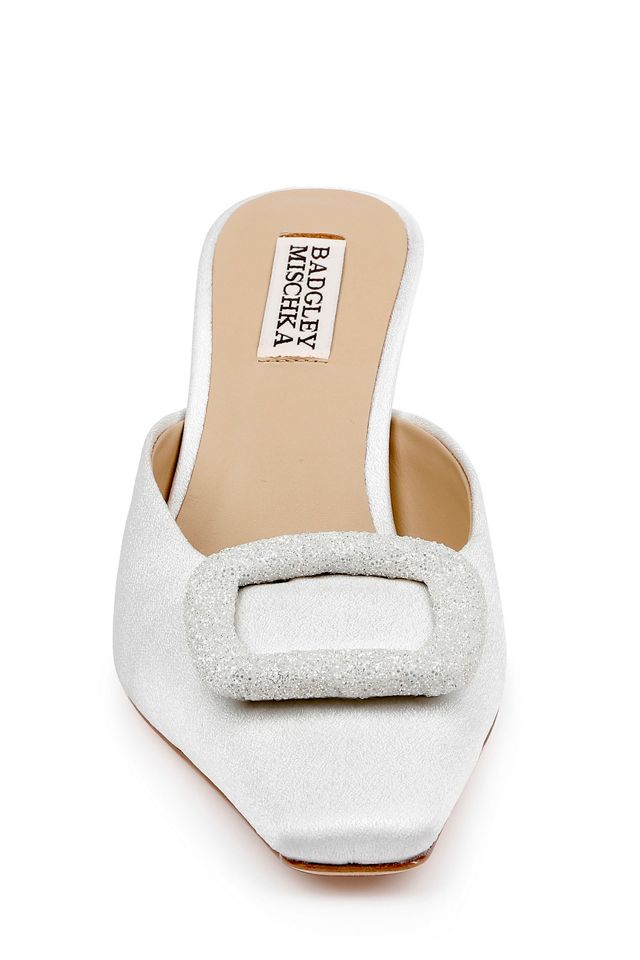 Badgley Mischka Graylynn Mid Heel Square-Toe Mules #1