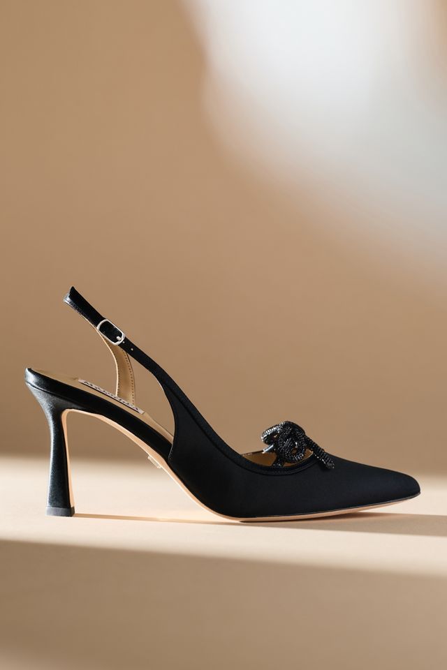 Badgley Mischka Georgie Slingback Heels #3