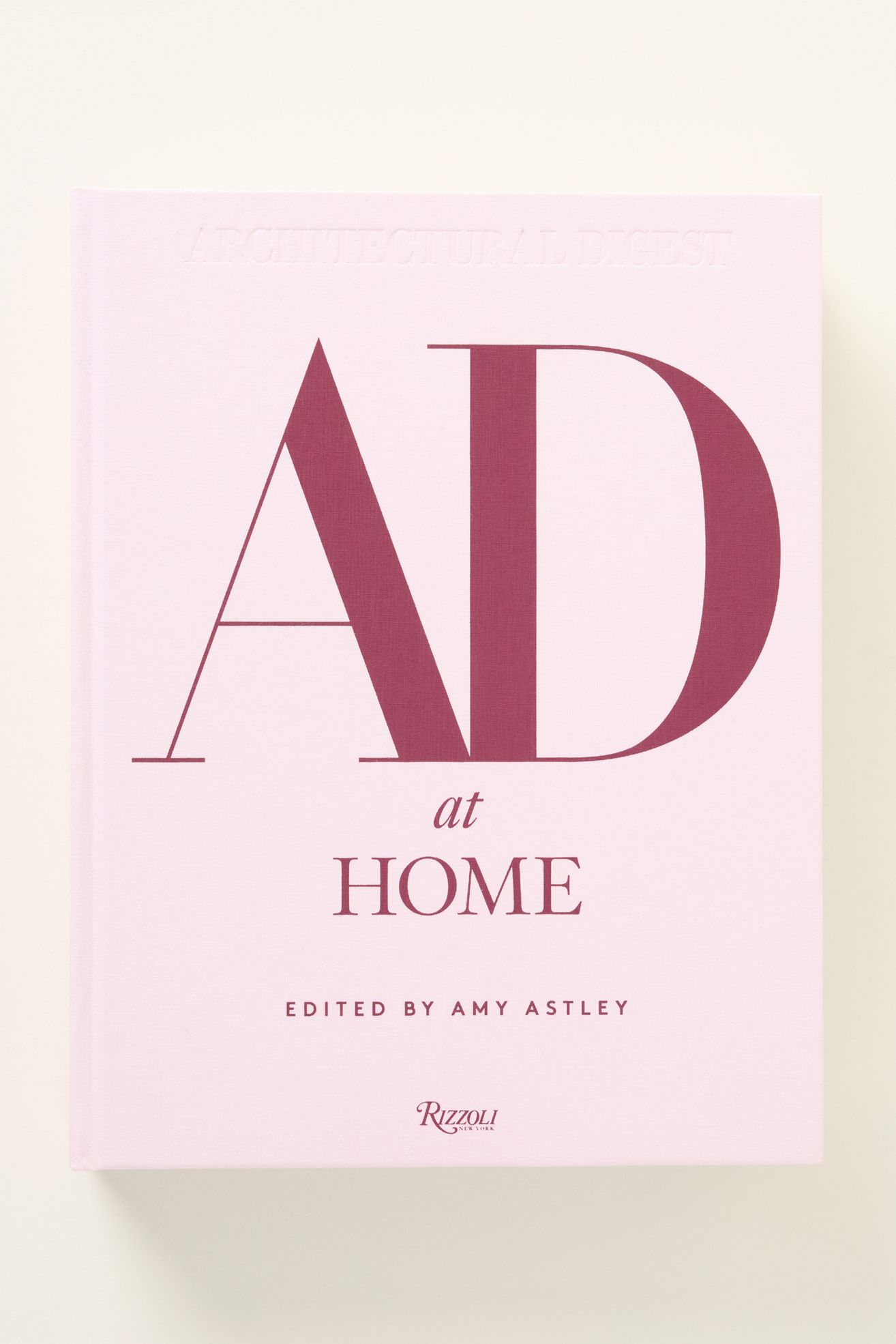 AD at Home: Architectural Digest Hardcover Book - Soft Violet, Standard, One Size