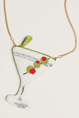 Beaded Icon Crossbody Bag