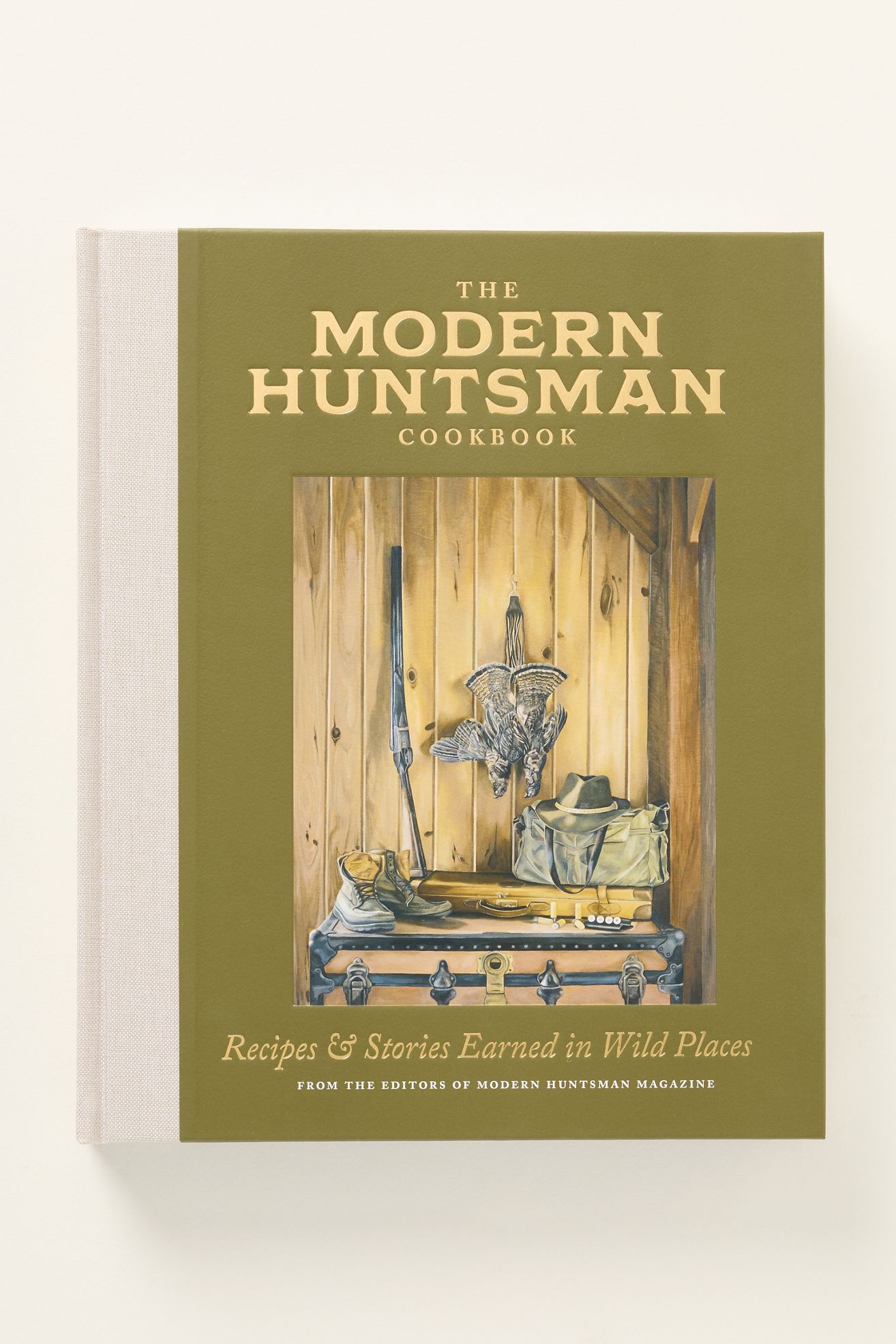 The Modern Huntsman Hardcover Cookbook - Army, Standard, One Size