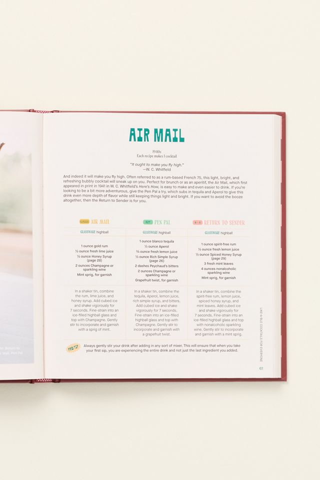 Three Cheers: Cocktails Three Ways Hardcover Book #1