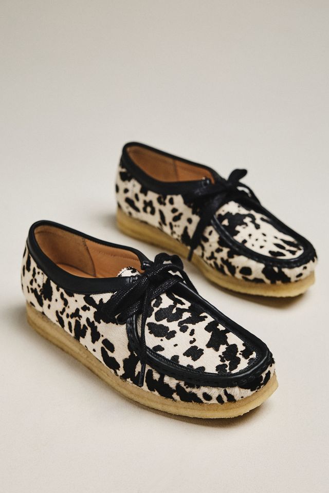 Clarks x Anthropologie Wallaby Cow Print Shoes #1