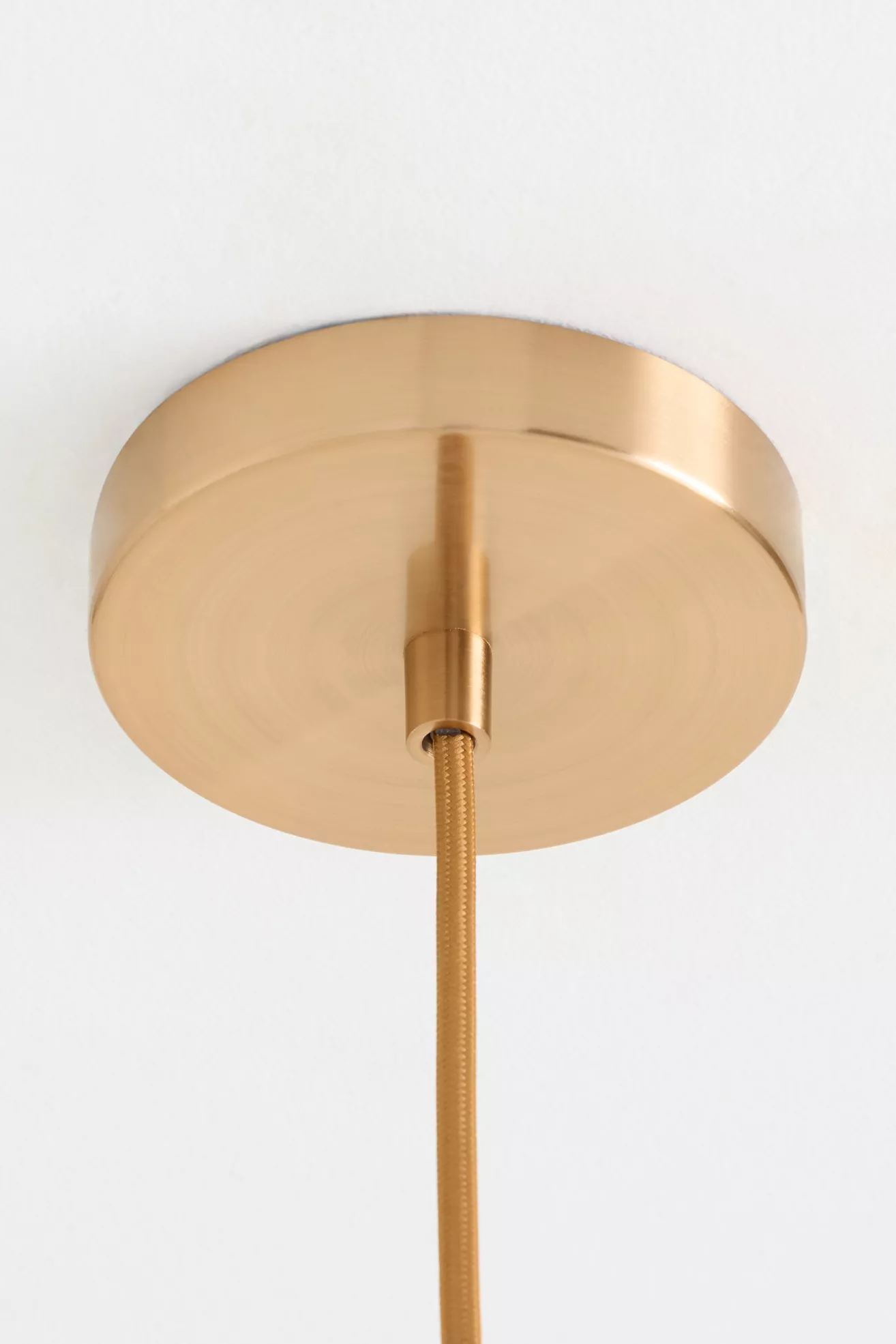 Greta Scalloped Metal Pendant Light - thumbnail 4