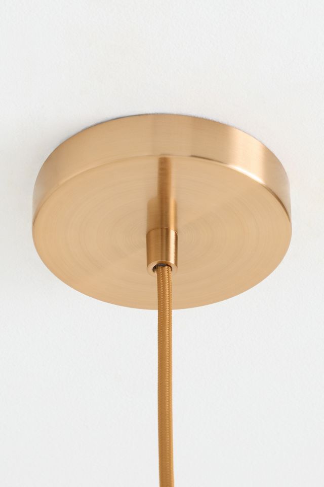Greta Scalloped Metal Pendant Light #3