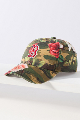 Mitchell & Ness Mlb Floral Camo Baseball Cap In Green