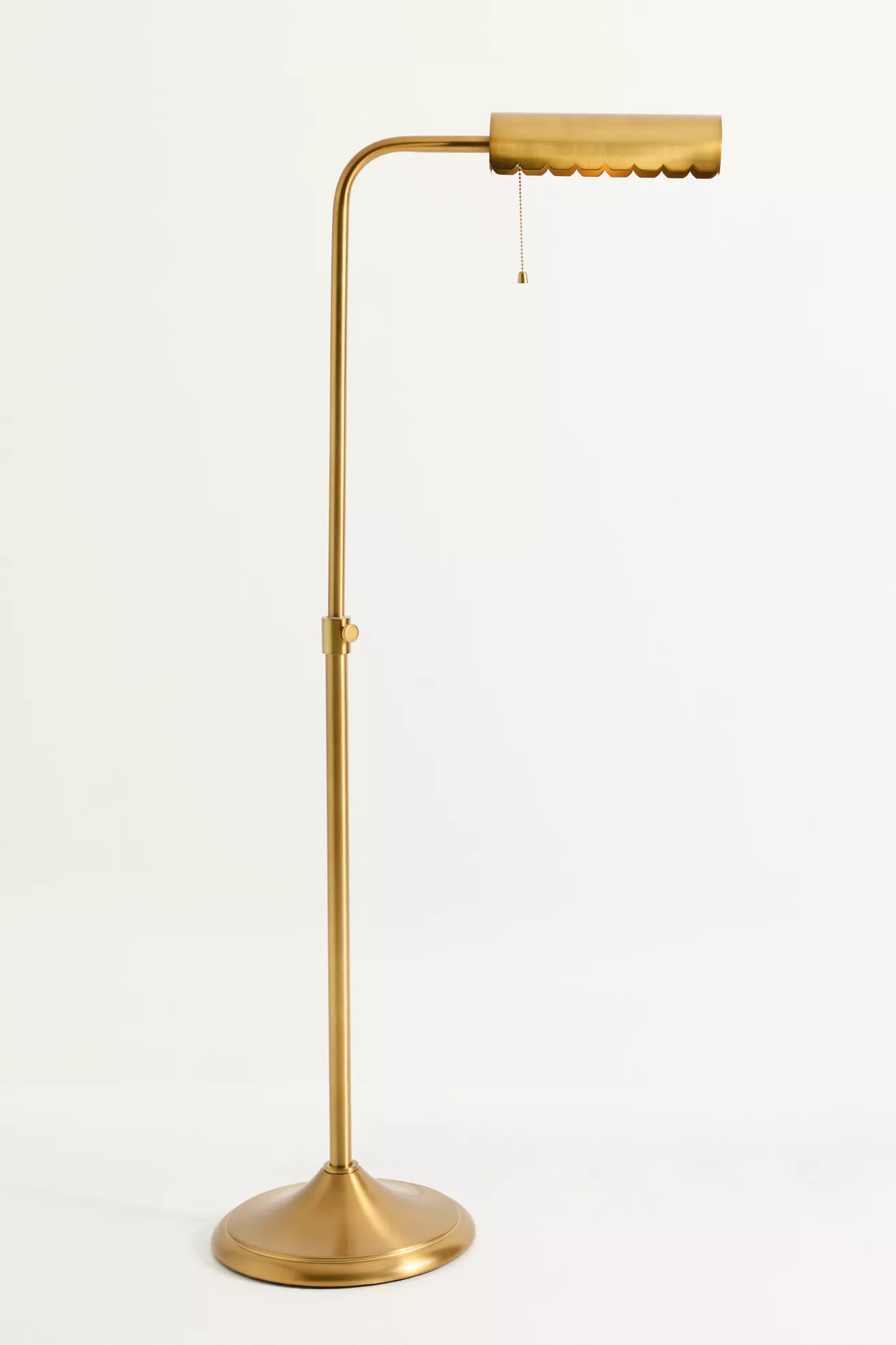 Simone Scalloped Reading Floor Lamp - thumbnail 2