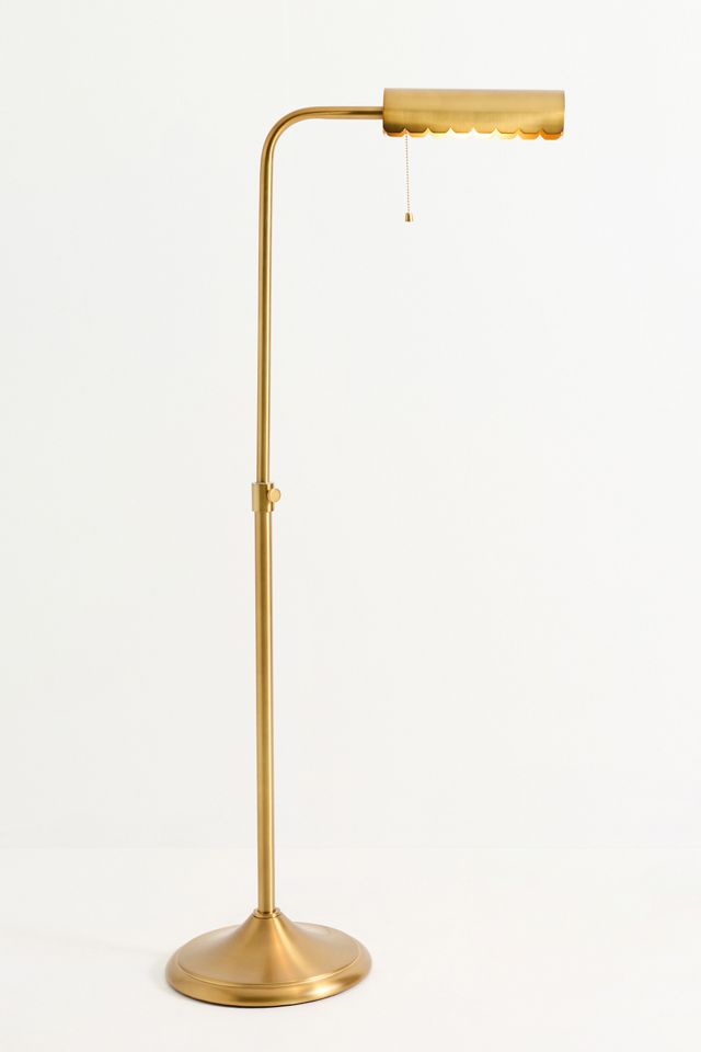 Simone Scalloped Reading Floor Lamp #2
