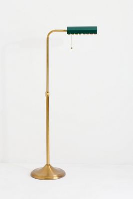 Simone Scalloped Reading Floor Lamp