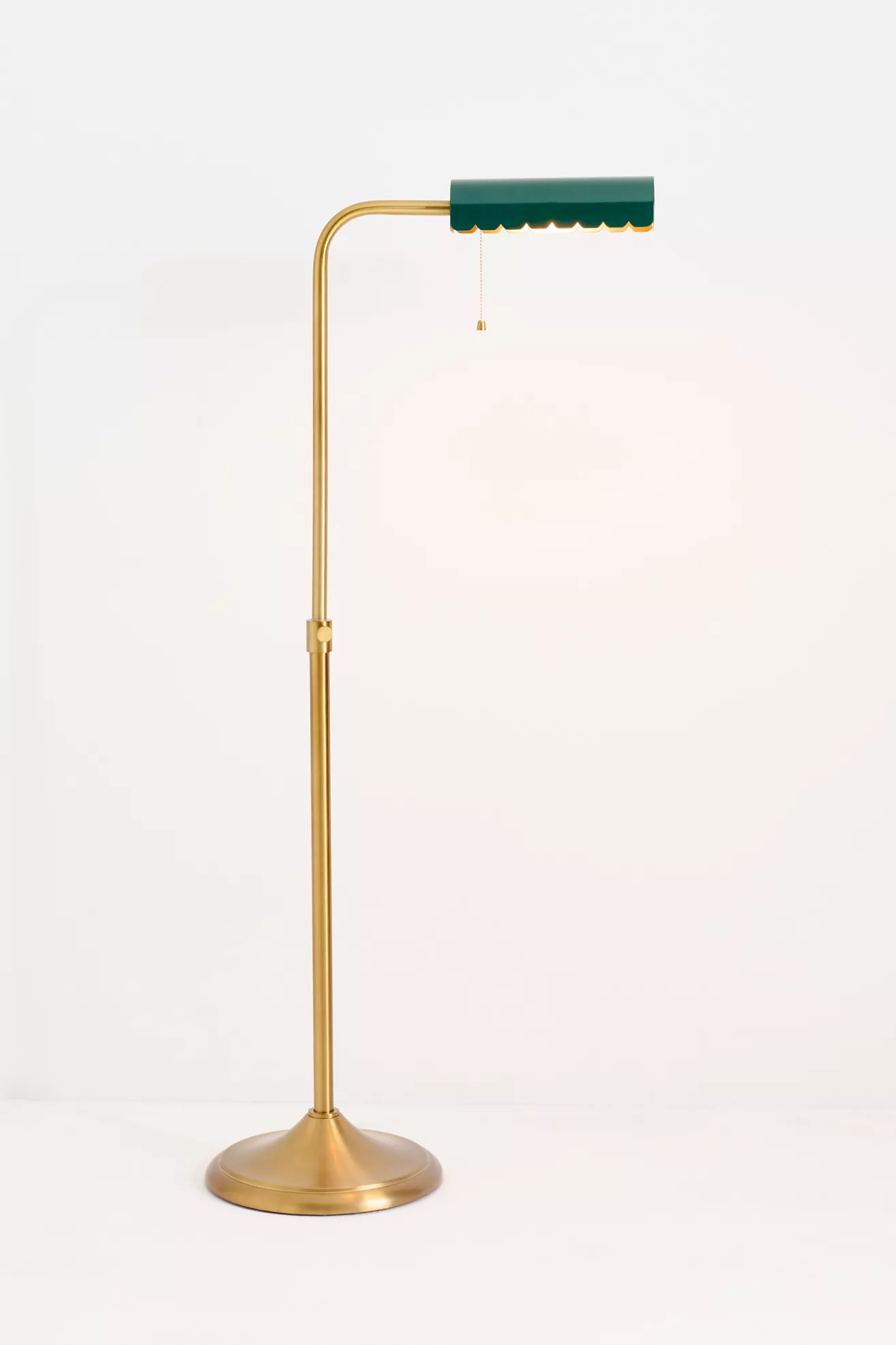 Simone Scalloped Reading Floor Lamp - thumbnail 6
