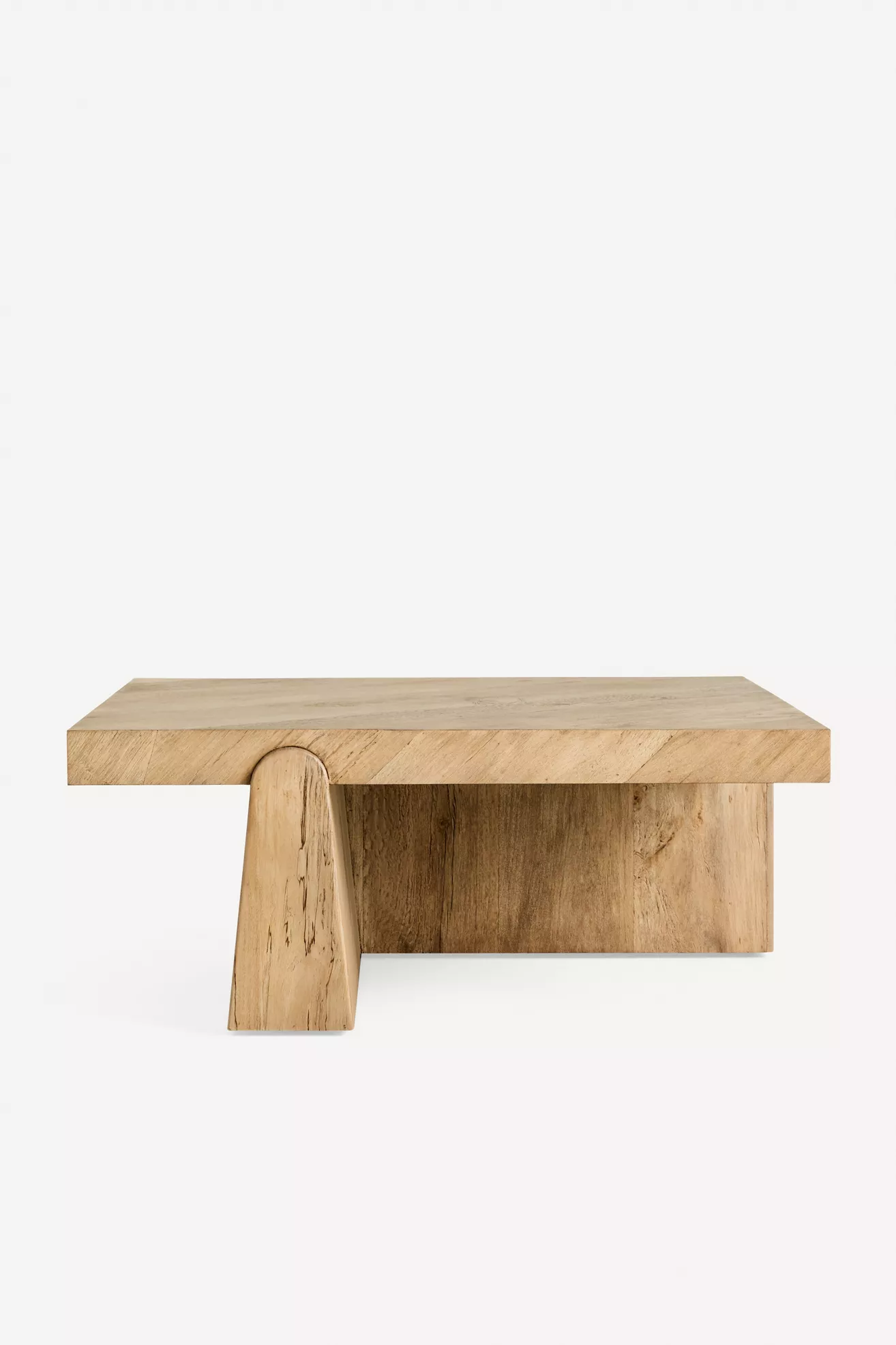 Arla Reclaimed Oak 42"  Coffee Table - thumbnail 2