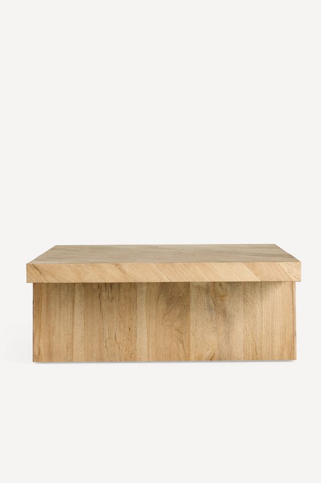 Arla Reclaimed Oak 42" Coffee Table #3
