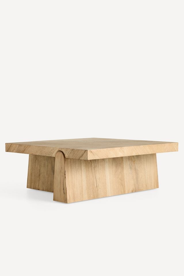 Arla Reclaimed Oak 42" Coffee Table #4