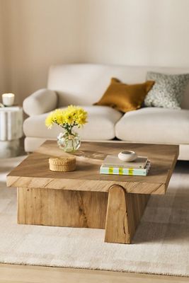 Arla Reclaimed Oak 42" Coffee Table