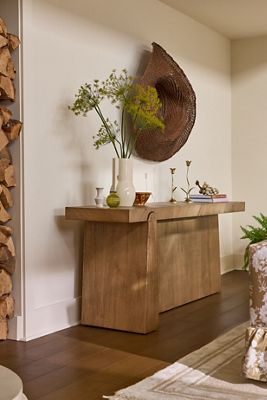 Arla Reclaimed Oak Console Table