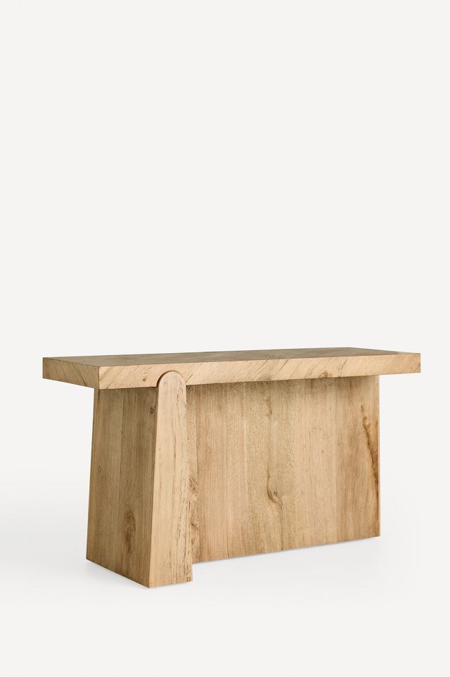 Arla Reclaimed Oak Console Table #2