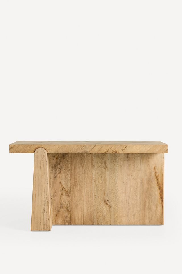 Arla Reclaimed Oak Console Table #3