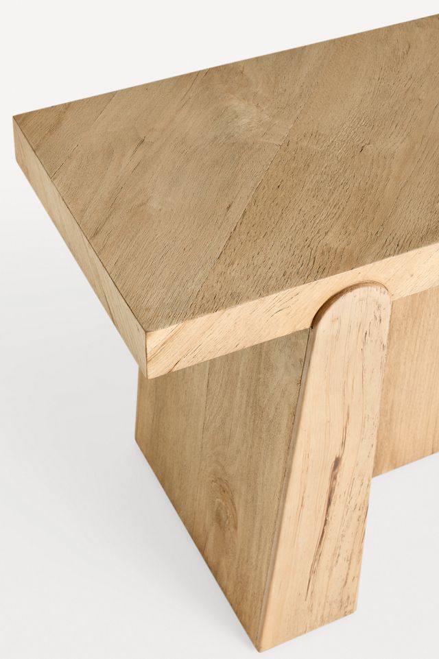 Arla Reclaimed Oak Console Table #6