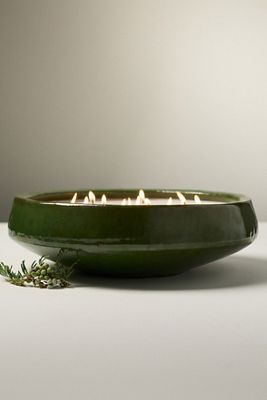 Zodax Fruity Grapefruit & Juniper Normandy Stone Candle