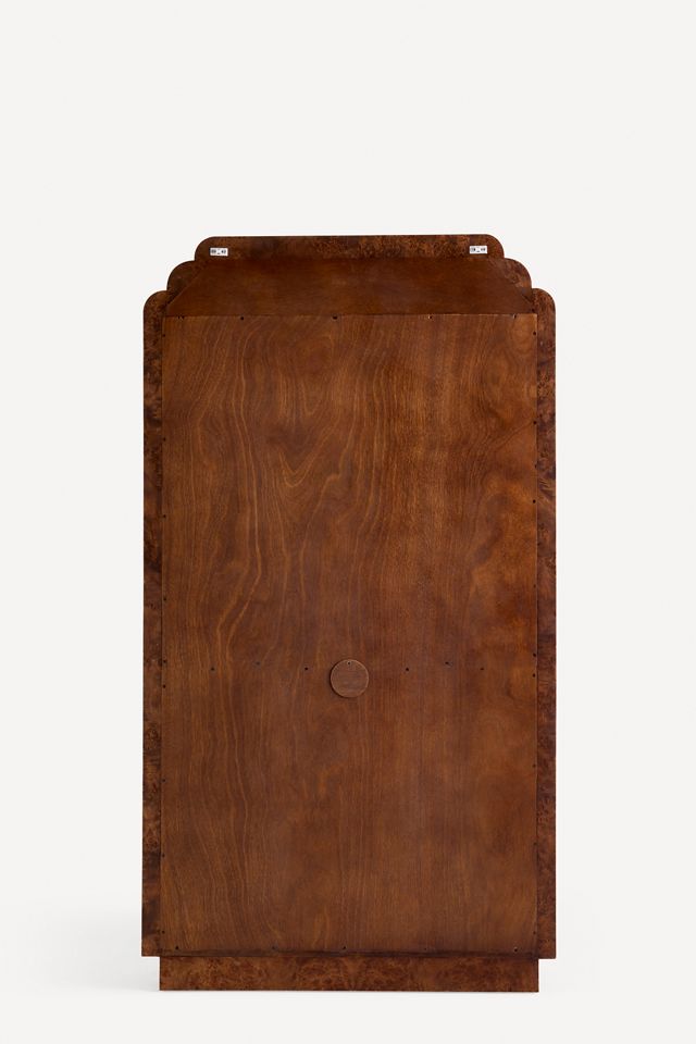 Betti Burl Wood Display Hutch #4