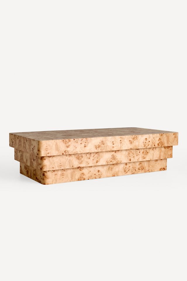 Leonne Burl Wood Coffee Table #3