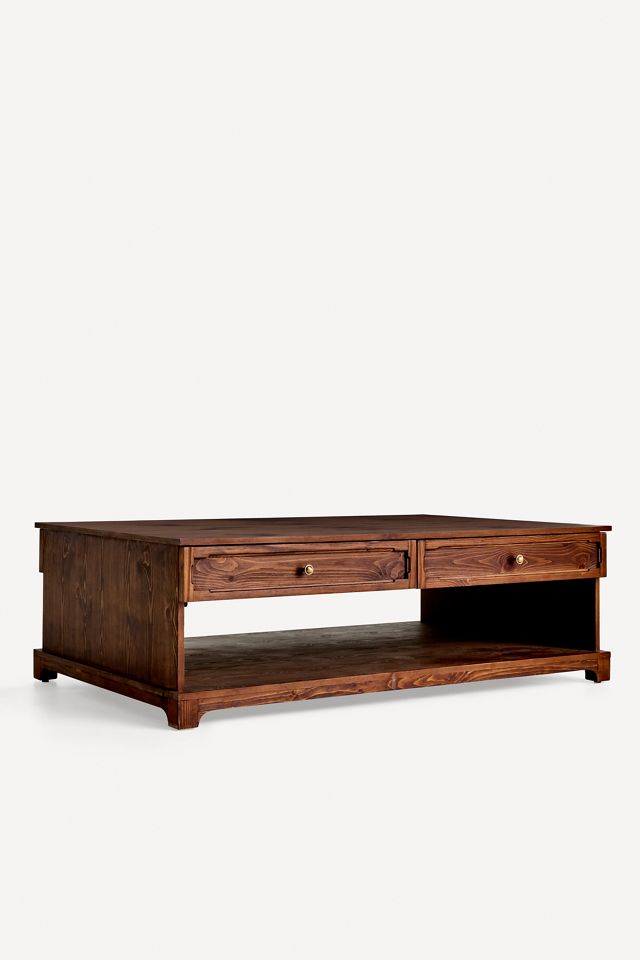 Whitney Rectangle 54" Storage Coffee Table #2