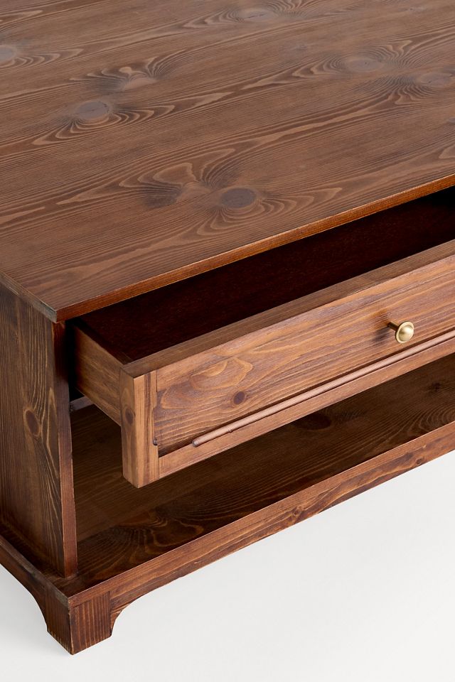 Whitney Rectangle 54" Storage Coffee Table #3