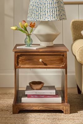 Whitney Wood Side Table