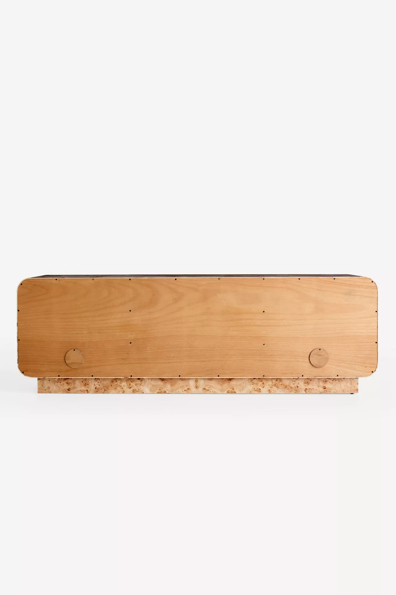 Betti 76"  Burl Wood Media Console - thumbnail 5