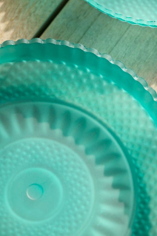 Turquoise Glass Saucer #2