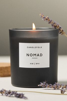 Candlefolk Woody Nomad Glass Candle