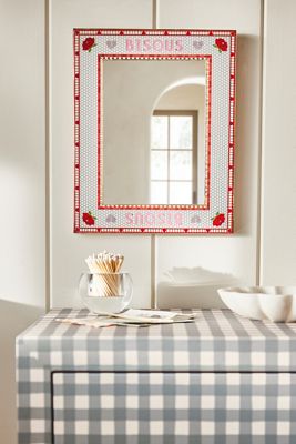 The Bistro Tile Portrait Gallery Wall Mirror