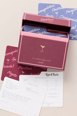Papier Cocktail Notecard Set