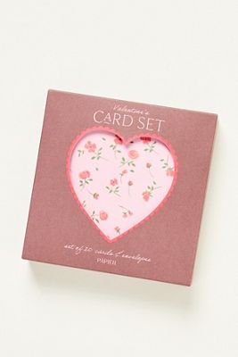 Valentine's Day Notecards, Set of 20