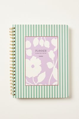 Anthropologie x Papier Spiral Lined Daily Planner