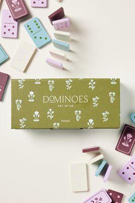 Anthropologie x Papier Dominoes Set