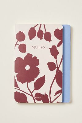 Anthropologie x Papier Modern Bloom Stepped Notebook