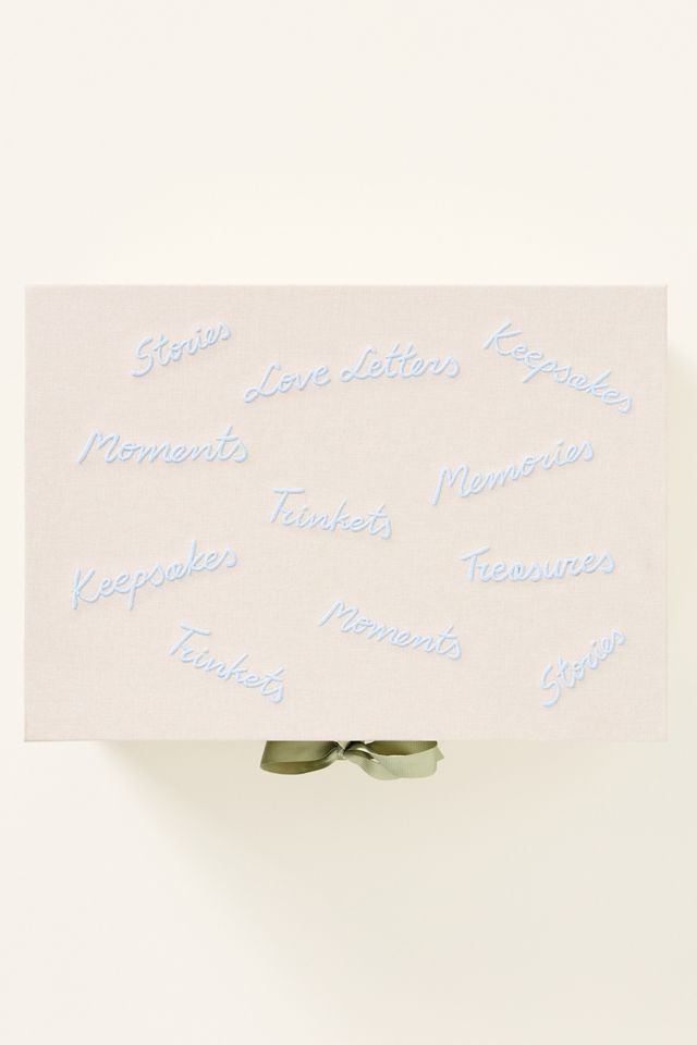 Papier x Anthropologie Wedding Keepsake Box #2