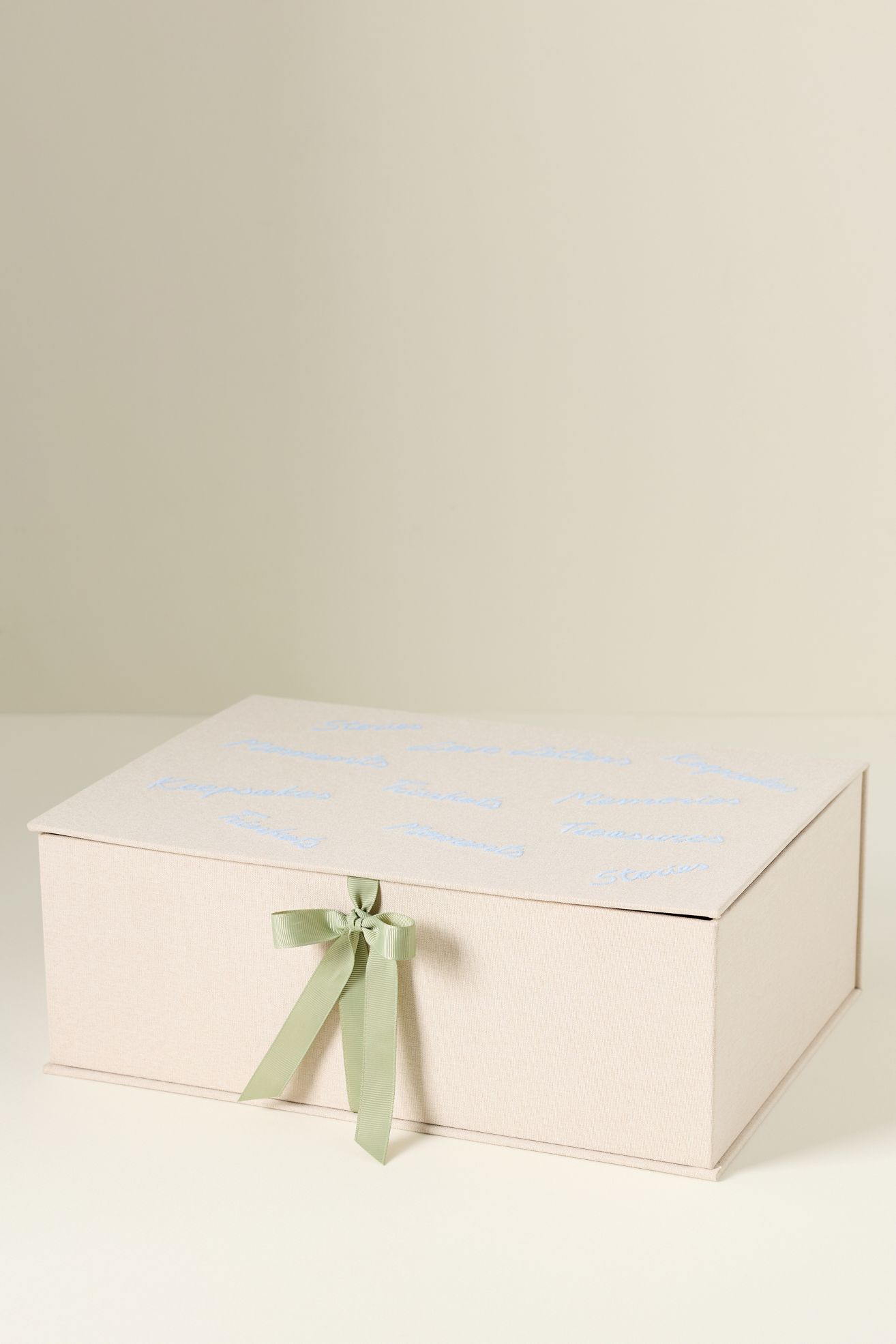 Papier x Anthropologie Adventures Keepsake Box - Neutral, One Size