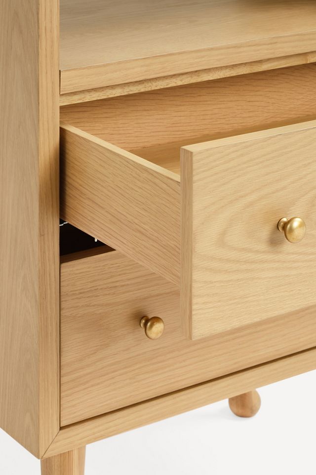 Moretti Oak Bookcase