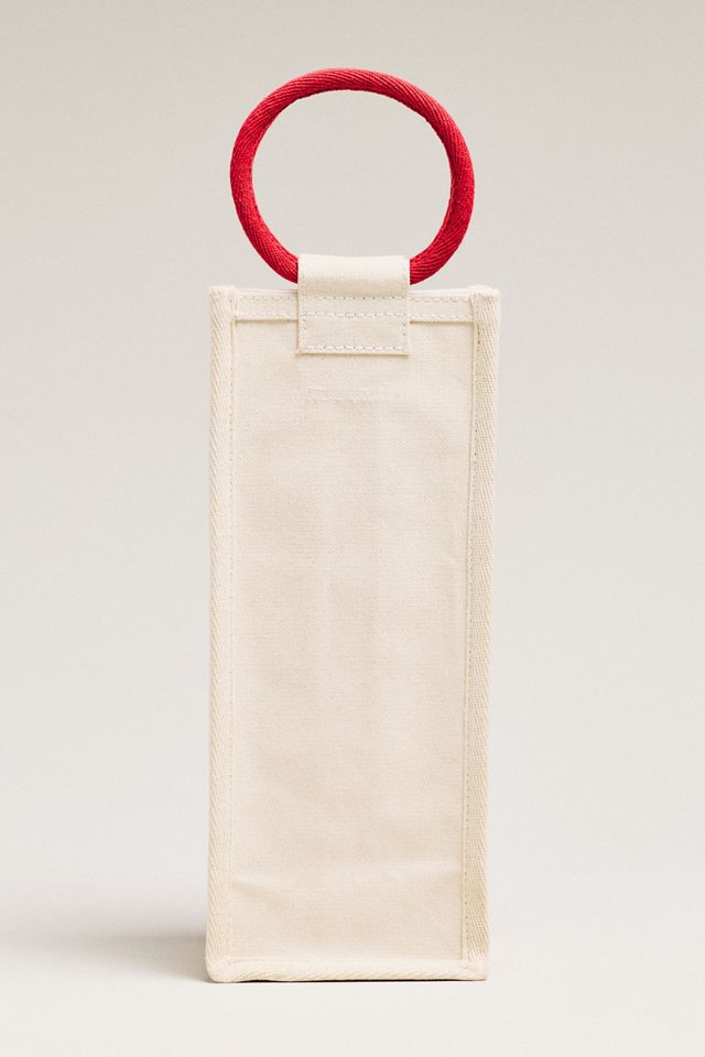 Beaded Wine Holder Tote #2