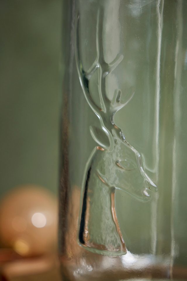 Deer Glass Vase #1